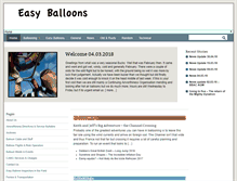 Tablet Screenshot of easyballoons.co.uk